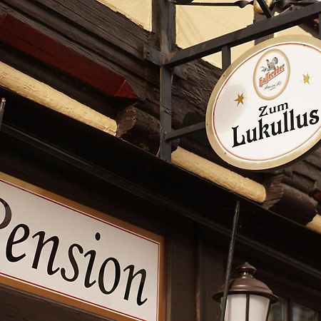 Pension Zum Lukullus Wernigerode Εξωτερικό φωτογραφία